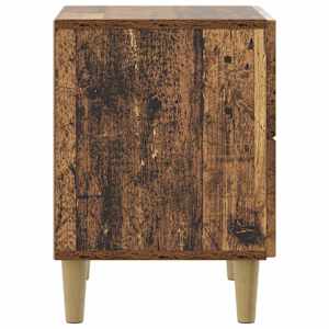 Noční skříňka se zásuvkou 2 pcs Staré dřevo 43 x 34,5 x 48 cm - obrázek 8