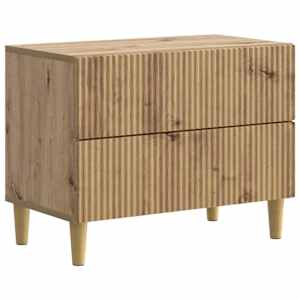 Nočna omarica Artisan hrast 62 x 34,5 x 48 cm Inženirski les