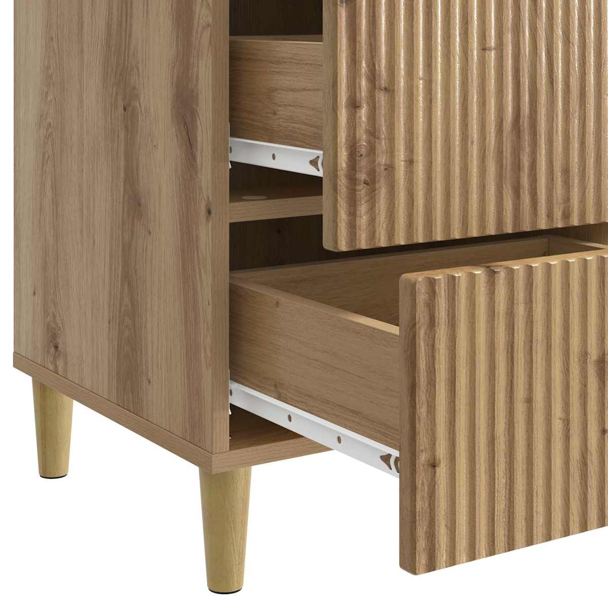 Natskab 43 x 41 x 66,5 cm Konstrueret træ - Billede 9