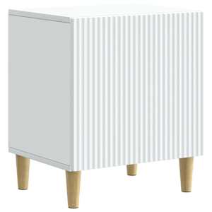 Noční skříňka 2 pcs Bílá 43 x 34,5 x 50 cm Kompozitní dřevo - obrázek 5