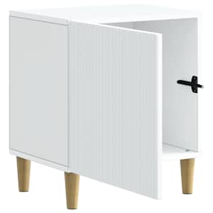 Noční skříňka 2 pcs Bílá 43 x 34,5 x 50 cm Kompozitní dřevo - obrázek 6