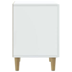 Noční skříňka 2 pcs Bílá 43 x 34,5 x 50 cm Kompozitní dřevo - obrázek 8