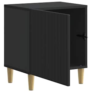 Noční skříňka 2 pcs Černá 43 x 34,5 x 50 cm Kompozitní dřevo - obrázek 6