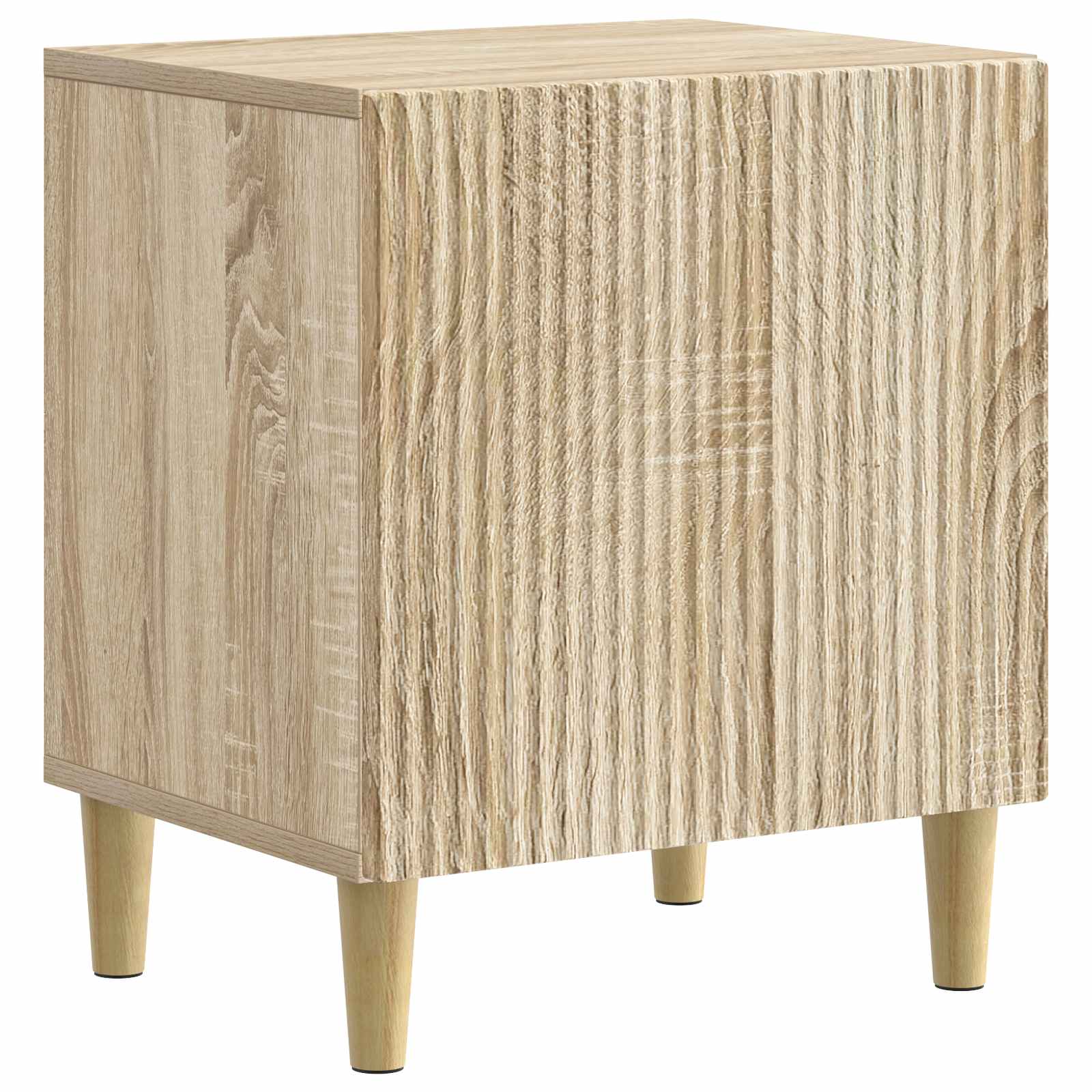 vidaXL Dulap de noapte Stejar Sonoma 43 x 34,5 x 50 cm Lemn prelucrat