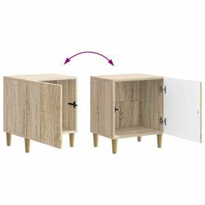 Noční skříňka 2 pcs Dub sonoma 43 x 34,5 x 50 cm - obrázek 12