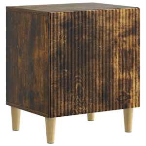 Nočna omarica Dimljen hrast 43 x 34,5 x 50 cm Inženirski les