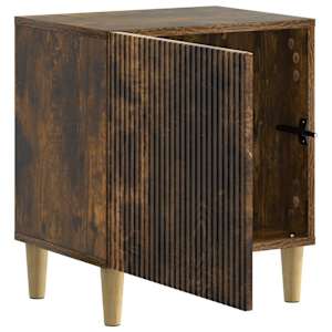 Noční skříňka 2 pcs Kouřový dub 43 x 34,5 x 50 cm - obrázek 6