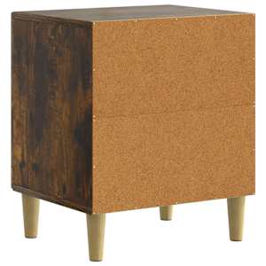 Noční skříňka 2 pcs Kouřový dub 43 x 34,5 x 50 cm - obrázek 9