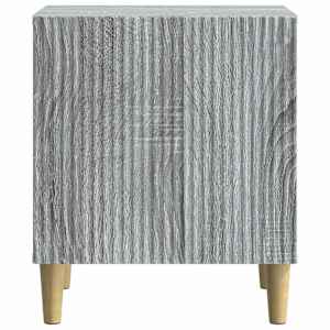 Noční skříňka 2 pcs Šedá sonoma 43 x 34,5 x 50 cm - obrázek 7