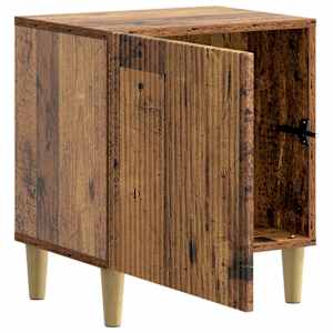 Noční skříňka 2 pcs Staré dřevo 43 x 34,5 x 50 cm - obrázek 6