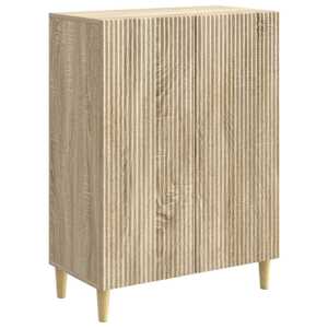 Servírovací skříň Dub sonoma 66 x 34,5 x 90 cm Kompozitní dřevo - obrázek 1