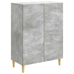 Servírovací skříň Betonově šedá 66 x 34,5 x 90 cm - obrázek 2