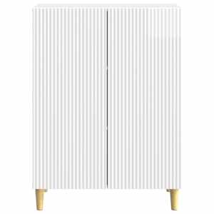 Servírovací skříň Bílá s vysokým leskem 66 x 34,5 x 90 cm - obrázek 6
