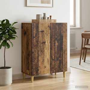 Servírovací skříň Staré dřevo 66 x 34,5 x 90 cm - obrázek 4