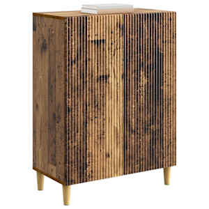 Servírovací skříň Staré dřevo 66 x 34,5 x 90 cm - obrázek 3