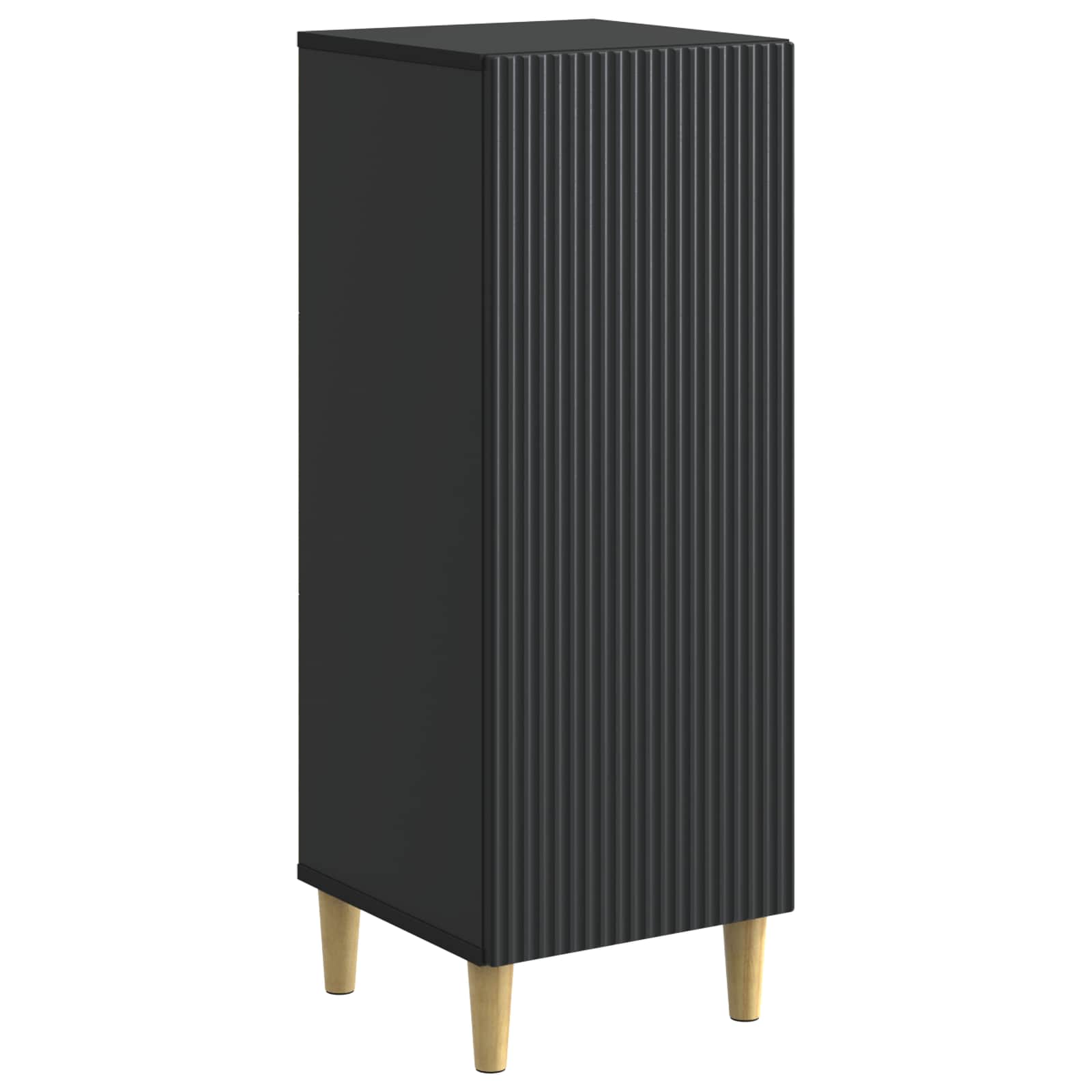 vidaXL Bufet Negru 33 x 34,5 x 90 cm Lemn prelucrat