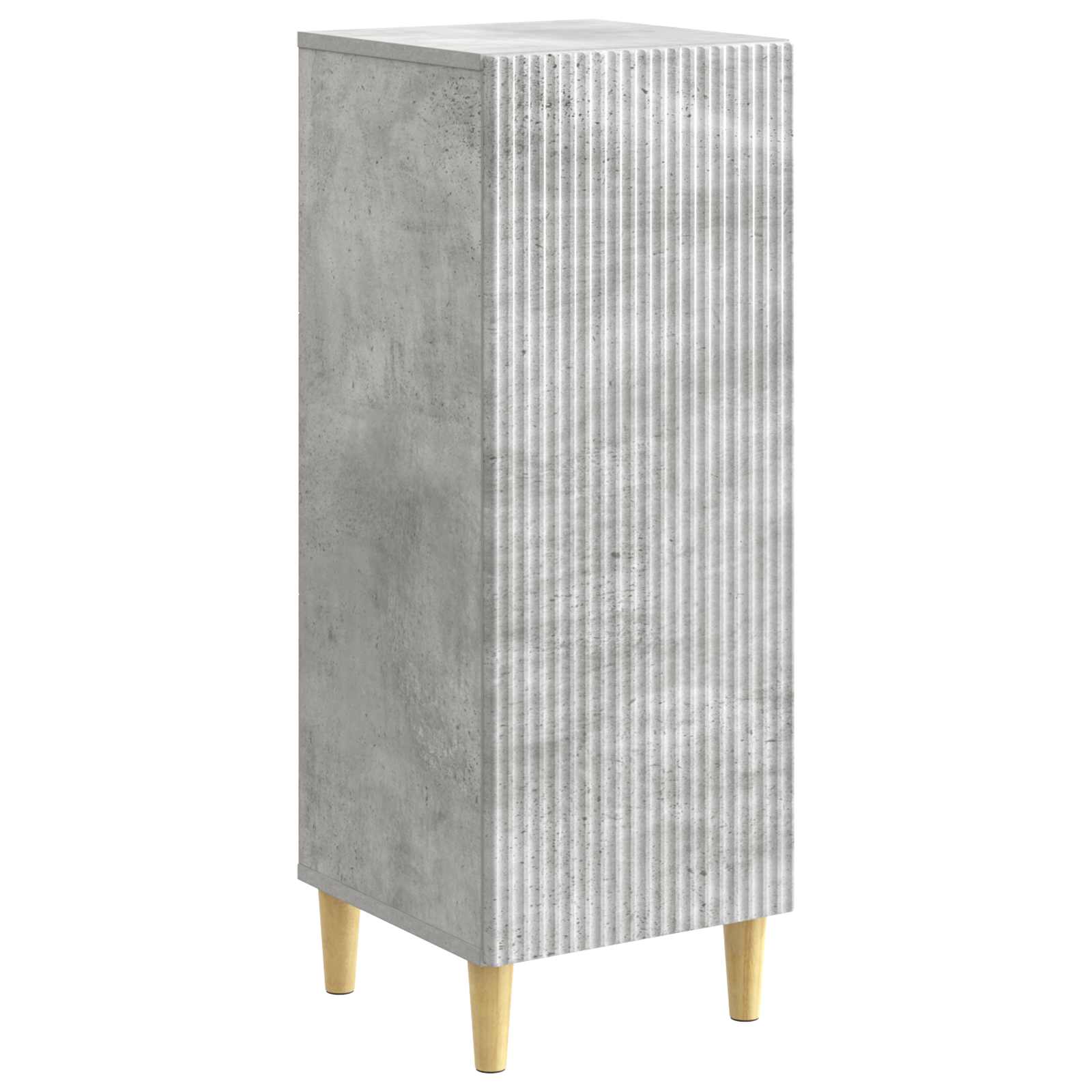 vidaXL Bufet Gri Beton 33 x 34,5 x 90 cm Lemn prelucrat