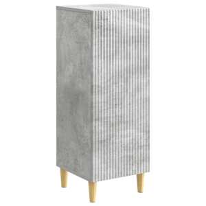 Servírovací skříň Betonově šedá 33 x 34,5 x 90 cm - obrázek 2