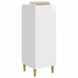 Servírovací skříň Bílá s vysokým leskem 33 x 34,5 x 90 cm - obrázek 2