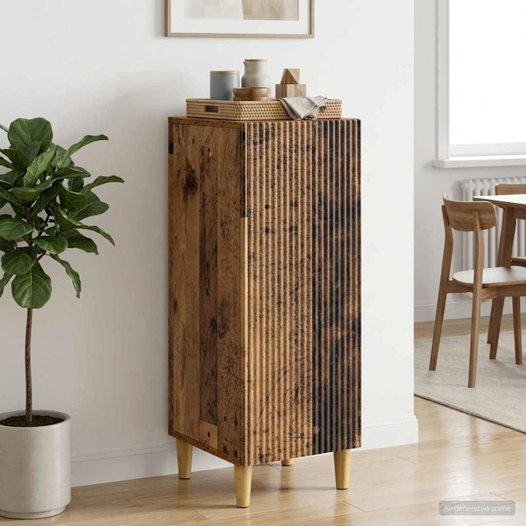 vidaXL Bufet Lemn vechi 33 x 34,5 x 90 cm Lemn prelucrat