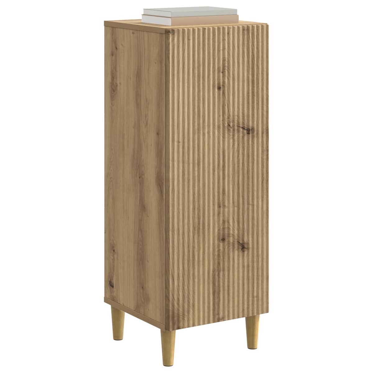 Sideboard 33 x 34,5 x 90 cm Konstrueret træ - Billede 3