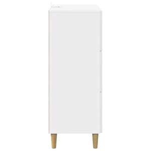 Skříň se zásuvkami Bílá s vysokým leskem 66 x 34,5 x 90 cm - obrázek 7
