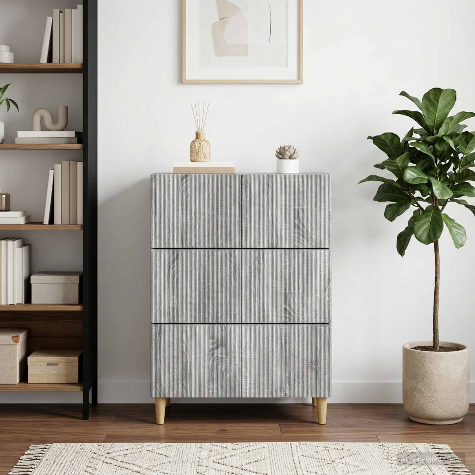 Laatikkokaappi Harmaa sonoma 66 x 34,5 x 90 cm Tekninen puu