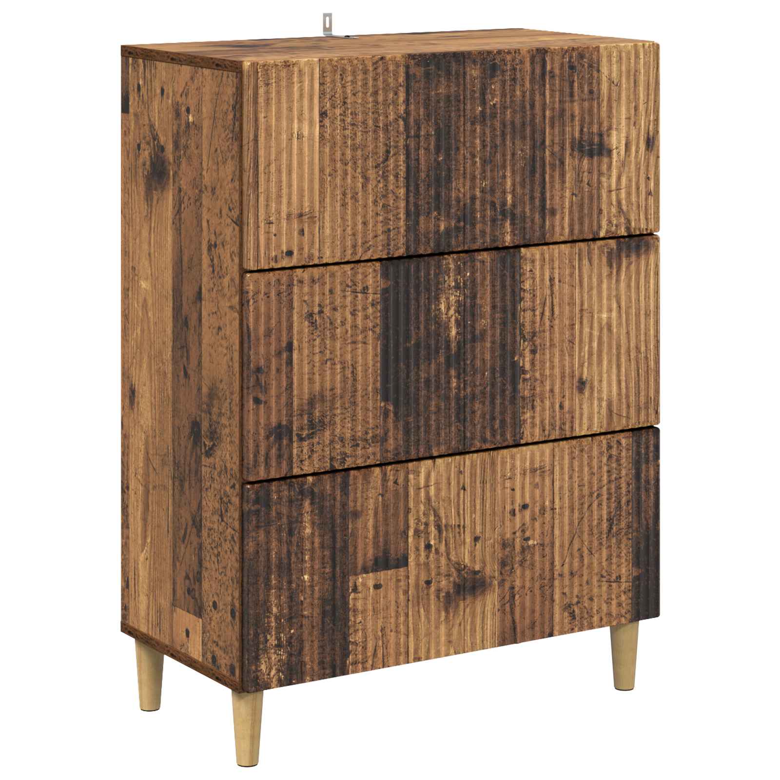 vidaXL Dulap cu sertare Lemn vechi 66 x 34,5 x 90 cm Lemn prelucrat