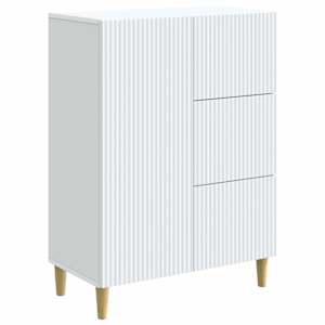 Servírovací skříň Bílá 66 x 34,5 x 90 cm Kompozitní dřevo - obrázek 2