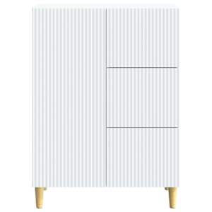 Servírovací skříň Bílá 66 x 34,5 x 90 cm Kompozitní dřevo - obrázek 6
