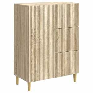 Servírovací skříň Dub sonoma 66 x 34,5 x 90 cm Kompozitní dřevo - obrázek 1
