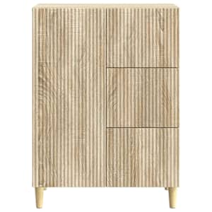 Servírovací skříň Dub sonoma 66 x 34,5 x 90 cm Kompozitní dřevo - obrázek 4