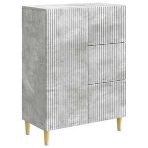Servírovací skříň se zásuvkou Betonově šedá 66 x 34,5 x 90 cm - obrázek 2