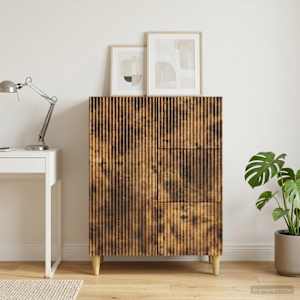 Servírovací skříň se zásuvkou Kouřový dub 66 x 34,5 x 90 cm - obrázek 4