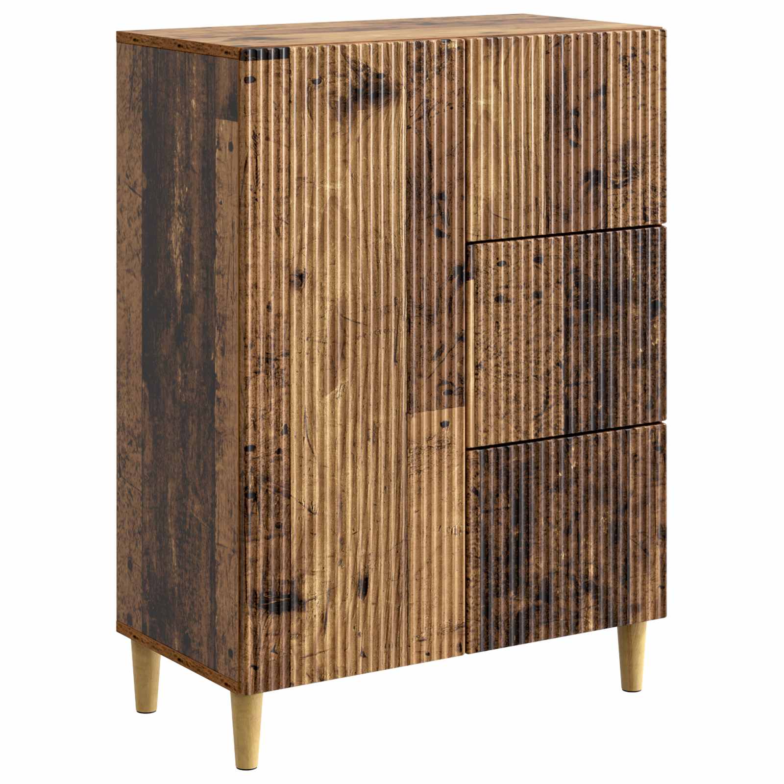 vidaXL Bufet cu sertar Lemn vechi 66 x 34,5 x 90 cm Lemn prelucrat