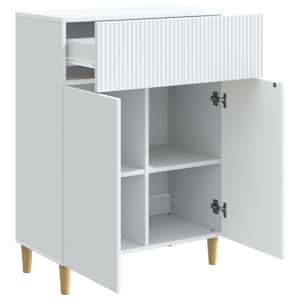 Servírovací skříň Bílá 66 x 34,5 x 90 cm Kompozitní dřevo - obrázek 5