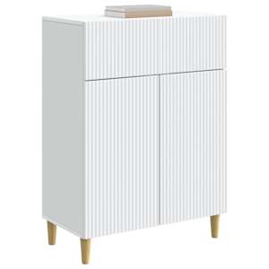 Servírovací skříň Bílá 66 x 34,5 x 90 cm Kompozitní dřevo - obrázek 3