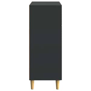 Servírovací skříň Černá 66 x 34,5 x 90 cm Kompozitní dřevo - obrázek 5