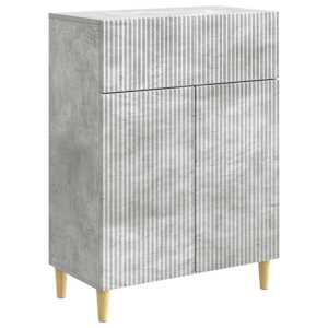Servírovací skříň se zásuvkou Betonově šedá 66 x 34,5 x 90 cm - obrázek 2
