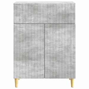 Servírovací skříň se zásuvkou Betonově šedá 66 x 34,5 x 90 cm - obrázek 6