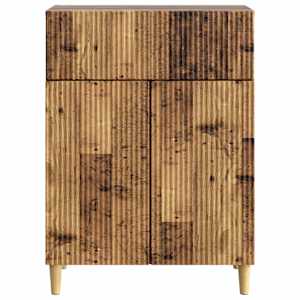 Servírovací skříň se zásuvkou Staré dřevo 66 x 34,5 x 90 cm - obrázek 6