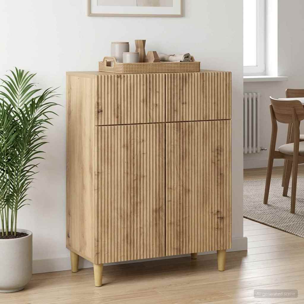 Kõide sahtliga Artisan tamm 66 x 34,5 x 90 cm Tehispuit