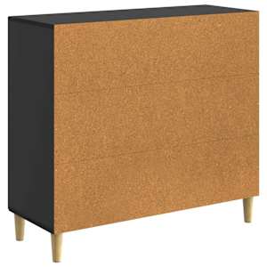 Servírovací skříň Černá 89 x 34,5 x 80 cm Kompozitní dřevo - obrázek 8