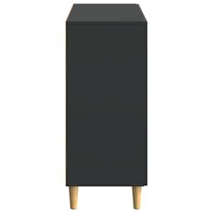 Servírovací skříň Černá 89 x 34,5 x 80 cm Kompozitní dřevo - obrázek 7