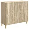 vidaXL K&otilde;ide Sonoma tamm 89 x 34,5 x 80 cm Tehispuit