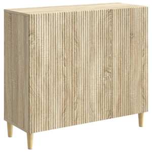 Servírovací skříň Dub sonoma 89 x 34,5 x 80 cm Kompozitní dřevo - obrázek 1