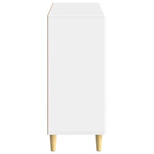 Servírovací skříň Bílá s vysokým leskem 89 x 34,5 x 80 cm - obrázek 5