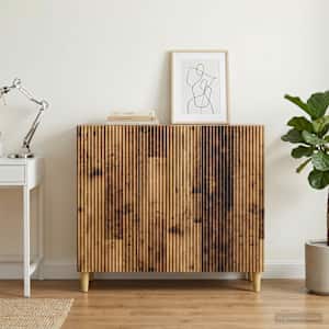 Servírovací skříň Staré dřevo 89 x 34,5 x 80 cm - obrázek 4