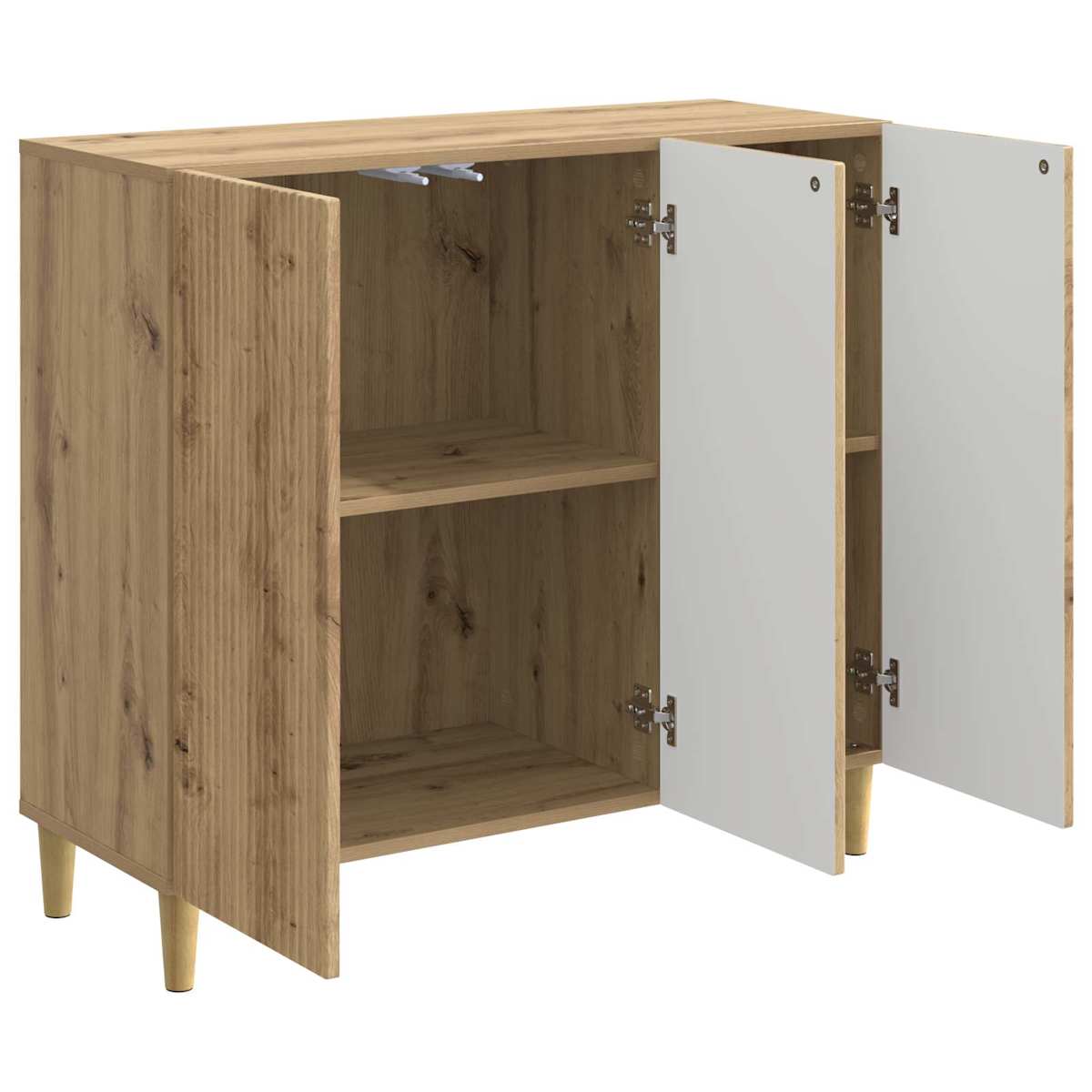 Sideboard 89 x 34,5 x 80 cm Konstrueret træ - Billede 4