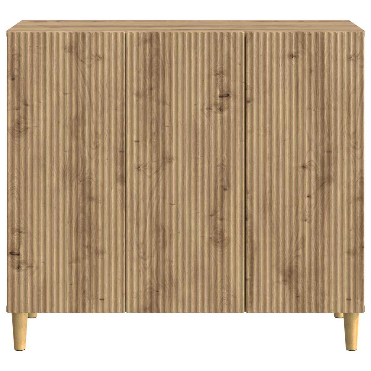 Sideboard 89 x 34,5 x 80 cm Konstrueret træ - Billede 5